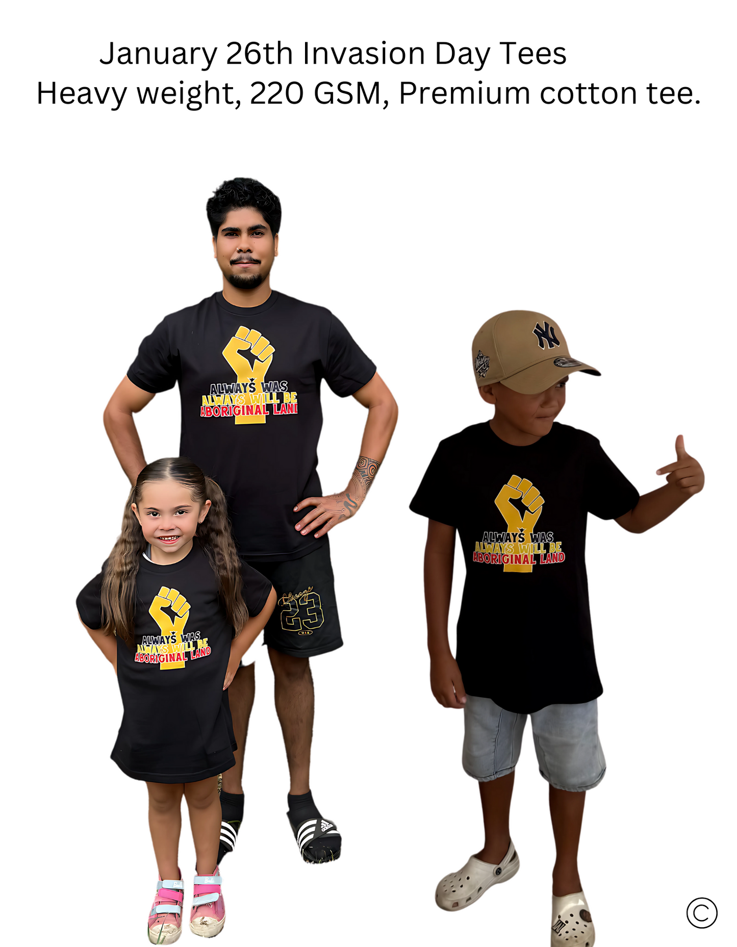 Make A Statement! Always Was Always Will Be Tee - Ally Friendly