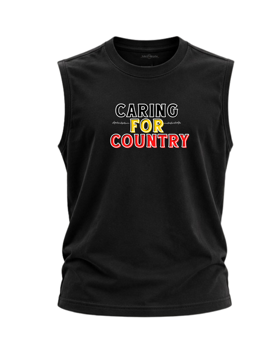 A New Arrival - Caring for Country Singlet