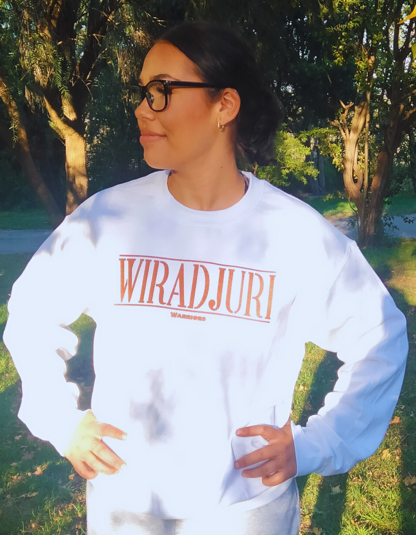 Basic Wiradjuri warriors casual sweatshirt